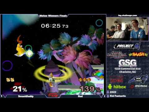 No Contest II|Melee-Winners Finals: Smashdaddy (Fox) vs Red (Peach)