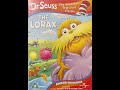 Dr Seuss The Lorax UK DVD Menu Walkthrough 2004