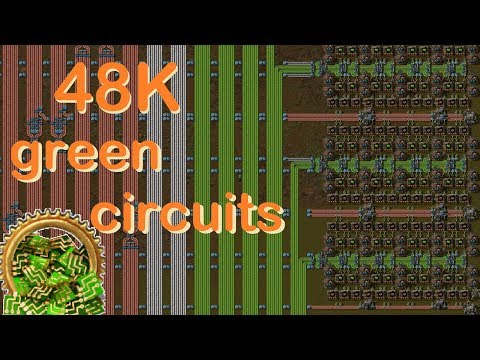 48 thousand green circuits per minute belt based megabase