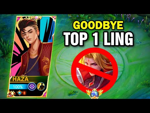 GOODBYE TOP 1 GLOBAL LING THIS CHOU ONE SHOT BUILD WILL MELT HIME EASILY! | MLBB