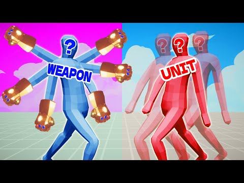 RANDOM WEAPON vs RANDOM UNIT | TABS - Totally Accurate Battle Simulator