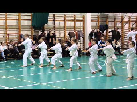 Shotokan vizsga 2013.12.07 Füzik Enikö Timea