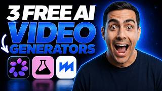STOP Paying! The ONLY 3 FREE & UNLIMITED AI Video Generators You Need 
