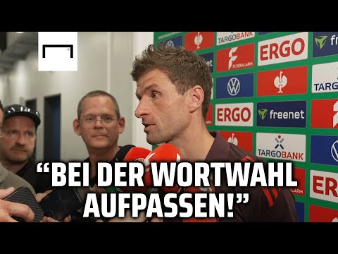 Müller unterbricht Reporter bei Frage zu Leon Goretzka | FC Bayern