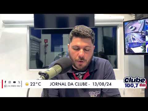 Jornal da Clube - 13/08/2024 - Edição do Almoço