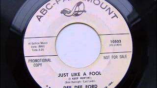 DEE DEE FORD   JUST LIKE A FOOL