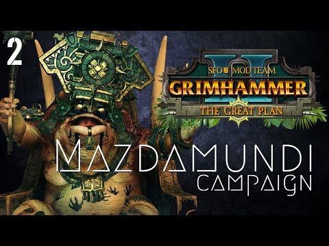 WELCOME TO LIZARD DOME | SFO Grimhammer II - Lizardmen - Mazdamundi #2 | Total War: Warhammer 2