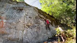 Video thumbnail of X-Escape. Castle Rocks