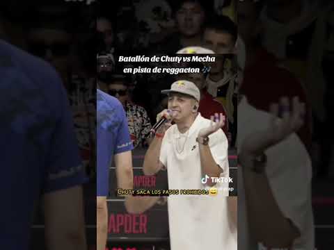 Chuty vs Mecha Improvisando en pista de reggaeton 😱😅