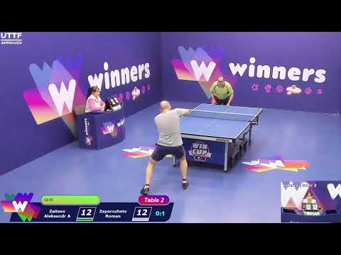 WINners CUP table 2  22.12 Zaitsev Aleksandr A - Zaporozhets Roman   13:00