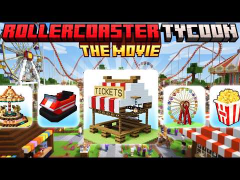 Minecraft ROLLER COASTER TYCOON: The Movie