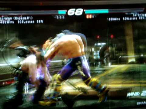 Tekken 6 BR Scorpion (King) vs Spencer (Dragunov)