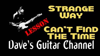 LESSON - Firefall's Strange Way plus Orpheus' Can't Find the Time