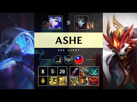 Ashe ADC vs Jhin - TW Challenger Patch 25.20