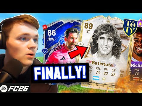 NEW ICONS & HEROES ADDED FOR TOTY! CR7 & Messi Nominees!? Kane POTM! | FC 26 Ultimate Team