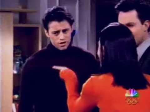 NBC promo still for Friends in 1999, the era of the Friends Again soundtrack