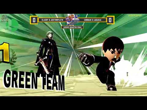 Regular Bairs #362 - SSBU Doubles - Losers Quarters - SLASHY & Justinbyleth vs. Conman & Lagiaka