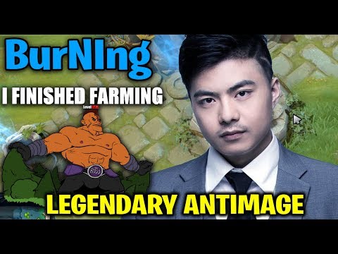 BurNIng Anti-mage Keep Calm and Farming Hard