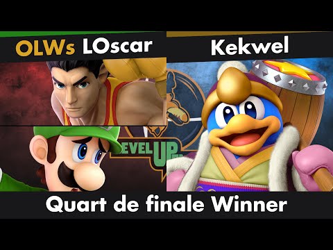 Level Up'Smash S2 #19 - OLWs | LOscar (Little Mac, Luigi) vs Kekwel (DDD) - WQ