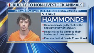Detailed report of Bowie County man’s arrest after animal carcasses found at home