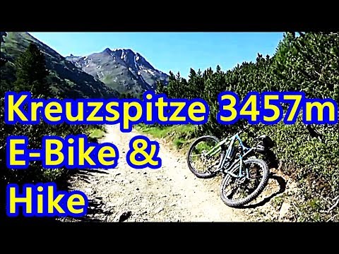 E.Bike & Hike - Kreuzspitze 3457m - Ötztal - Vent - Bergsteiger Doku