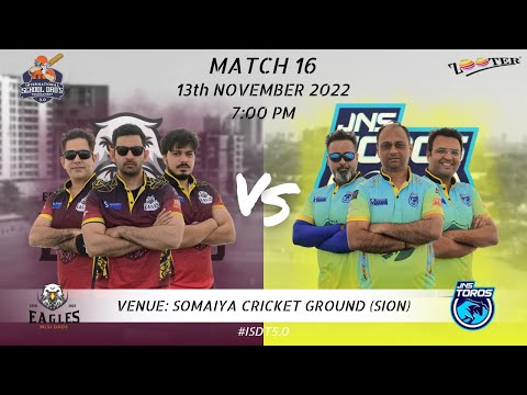 MLSI EAGLES VS JNS TOROS | INTERNATIONAL SCHOOL DAD'S 5.0 2022 MATCH 16 | DAY 6