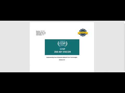 350-401 Implementing Cisco Enterprise Network Core Technologies (ENCOR) | Q1-50