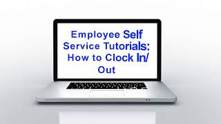 ESS Tutorials: How To Clock In and Out