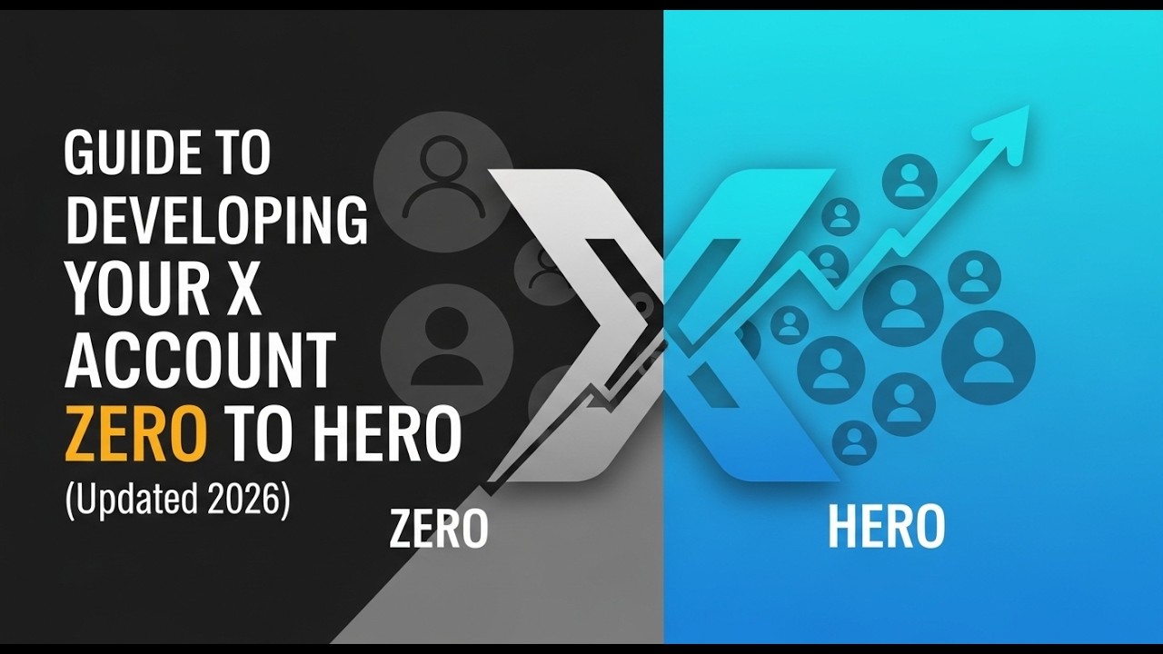 X (Twitter) Growth Blueprint 2026: From Zero to Hero in 30 Days 🚀