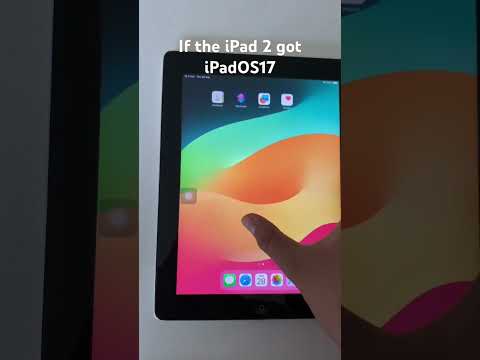 If the iPad 2 got iPadOS 17 #shorts