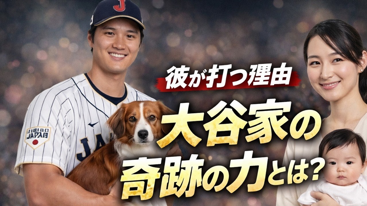 妻が来た瞬間、奇跡が起きた…大谷翔平“即ホームラン”の真実を暴く
