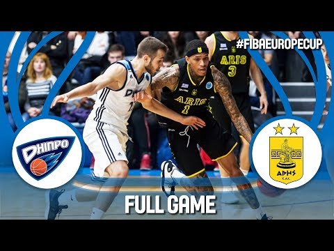 BC Dnipro (UKR) v Aris (GRE) - Full Game - FIBA Europe Cup 2018-19