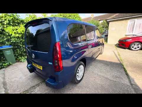 2022 Vauxhall Combo Life Edition XL WAV with only 5,200 miles. Visit www.automaticcarsltd.co.uk