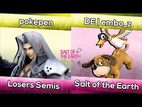 pokepen (Sephiroth, ROB, Wolf) vs. DE | embo_z (Duck Hunt) | SotE Singles | Smash Ultimate LSF
