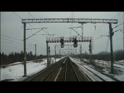 LE 6600 Cab view, part 4, Ploiesti Vest - Bucuresti Nord