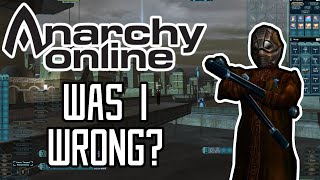 Addressing the Backlash - Was I wrong about Anarchy Online?