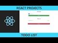 React Course Todo List Project