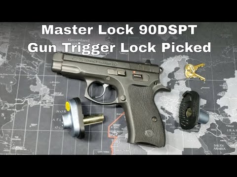 98) Master Lock 90DSPT Trigger Lock Demo and Pick