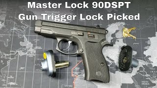 98) Master Lock 90DSPT Trigger Lock Demo and Pick
