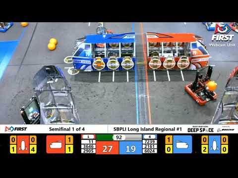 Semifinal 1 - 2019 SBPLI Long Island Regional #1