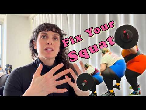 Fix Your Squat Forward Lean (How to NOT squat like Anna O'brien)