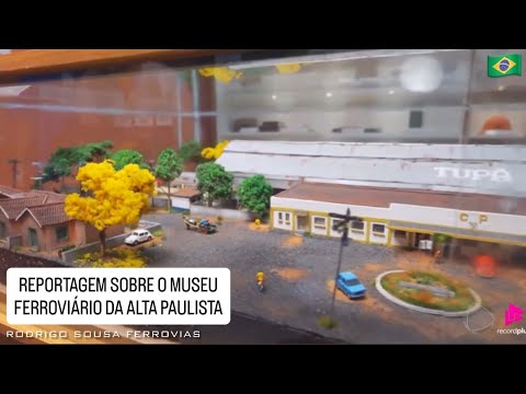 Reportagem sobre o Museu Ferroviário da Alta Paulista em Tupã-SP (Programa Tá no Ar Interior)