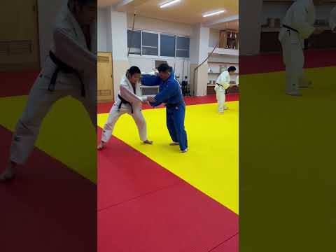 【#291柔道】柔道の基本練習乱取り　（体落とし）　Basic practice of judo, free practice, technique name（TAIOTOSHI）