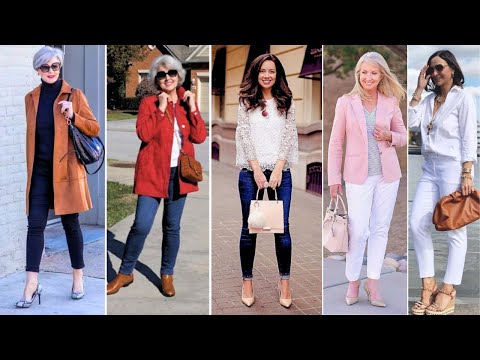 Modas para Señoras de 50 a 75 años y más. Looks para Lucir Fabulosas siempre