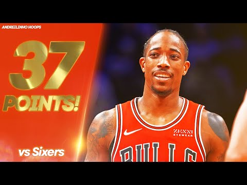 DeMar Derozan Full Highlights vs Sixers ● 37 POINTS! ● 03.11.21 ● 60 FPS