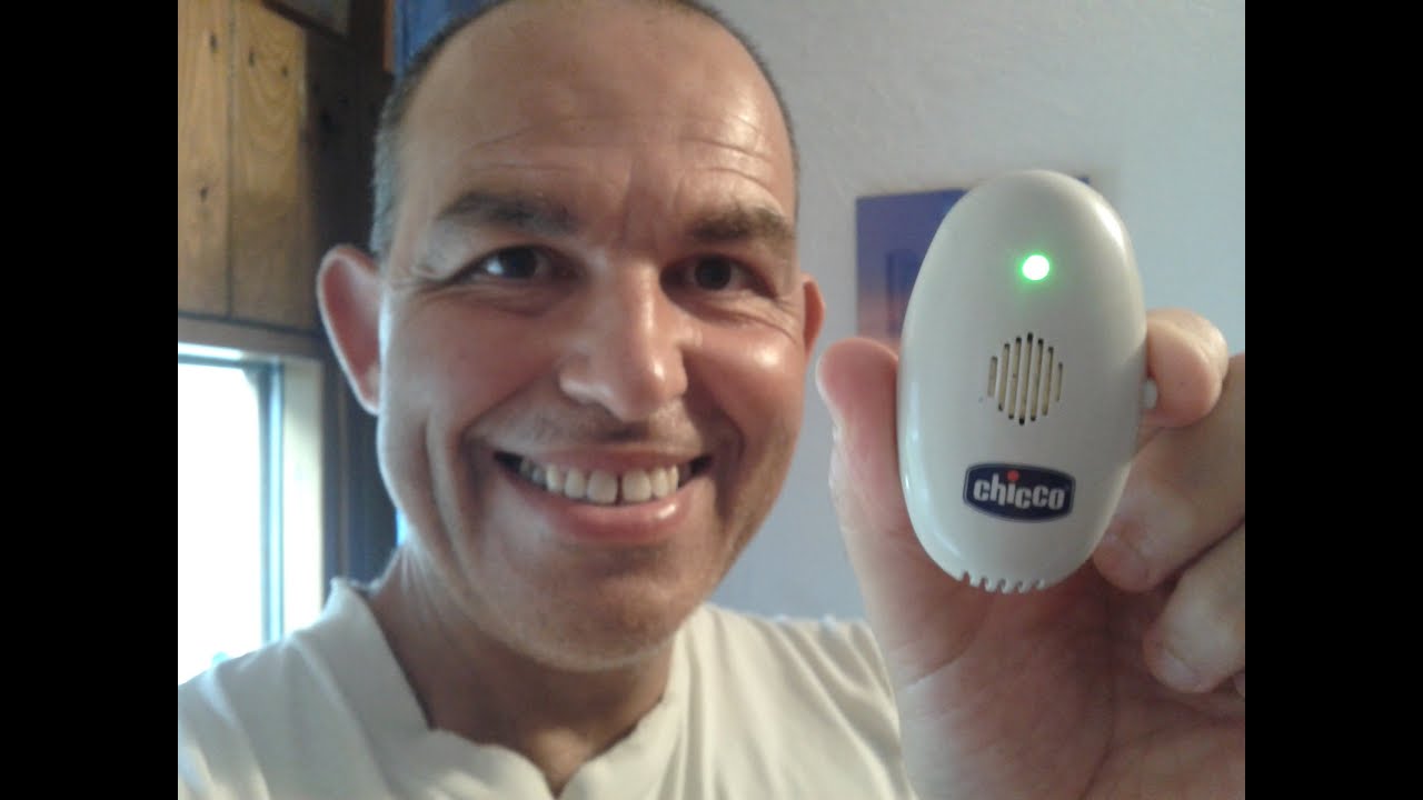 Dispositivo Portatile anti-zanzare a Ultrasuoni CHICCO Testiamolo nel mio Giardino a zanzarilandia