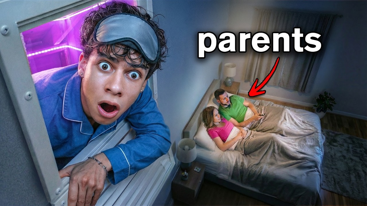 How Long Can i SECRETLY Live In My Parents Bedroom?