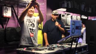 DJ DYNAMIX GUITAR CENTER PASADENA DJ SPIN OFF PART 1