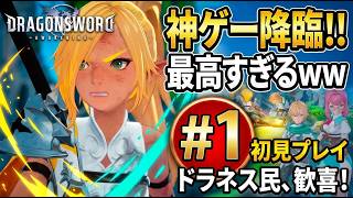 【Dragonsword】あの頃の熱量が復活！神アクションRPGを全力で楽しむ初見プレイ #1