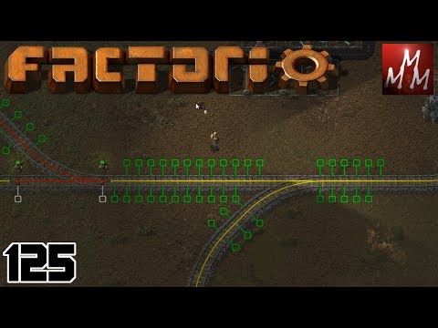 Factorio 125 • Kunststoffstangen und Gleisbau • Gameplay German / Deutsch
